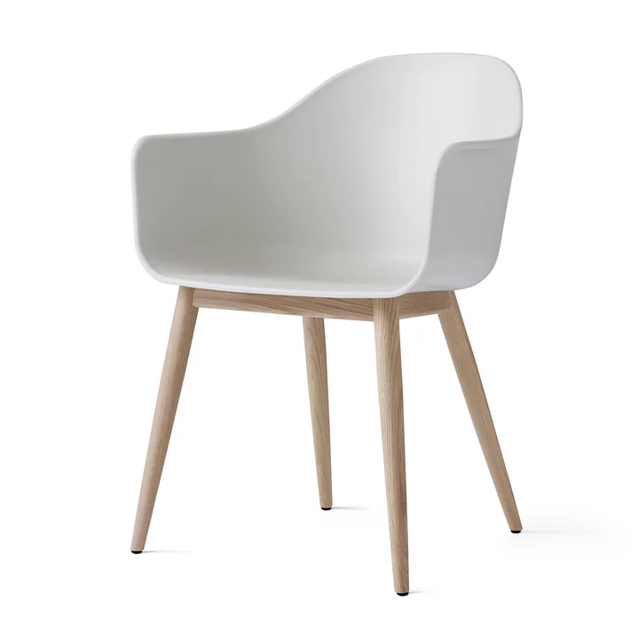 The Harbour Chair by Audo in Natural Oak / White