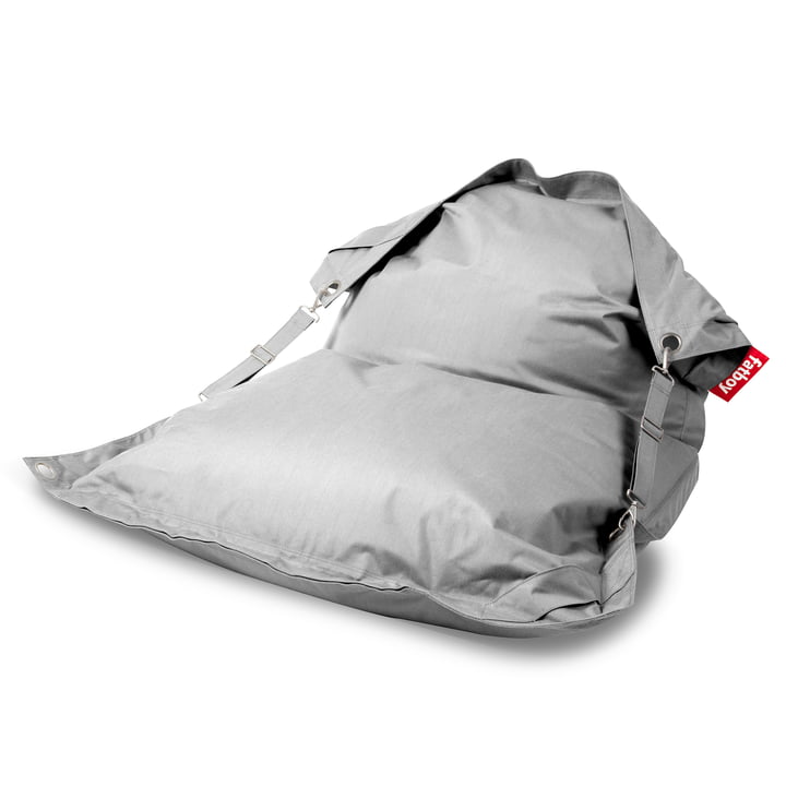 The Fatboy - Buggle-up beanbag, silver