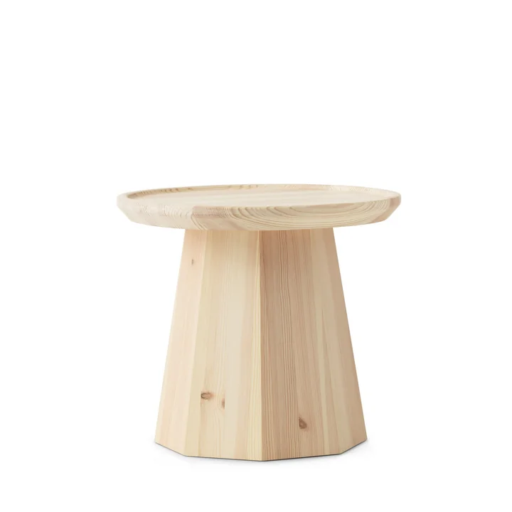 Normann Copenhagen - Pine Side Table Ø 45 x H 40.6 cm, natural