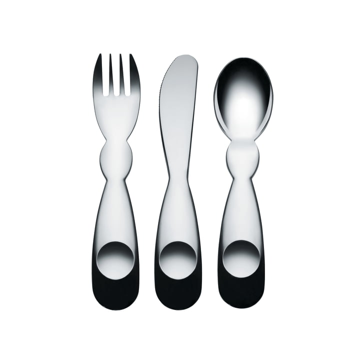 Alessi - Alessini Children Cutlery, stainless steel