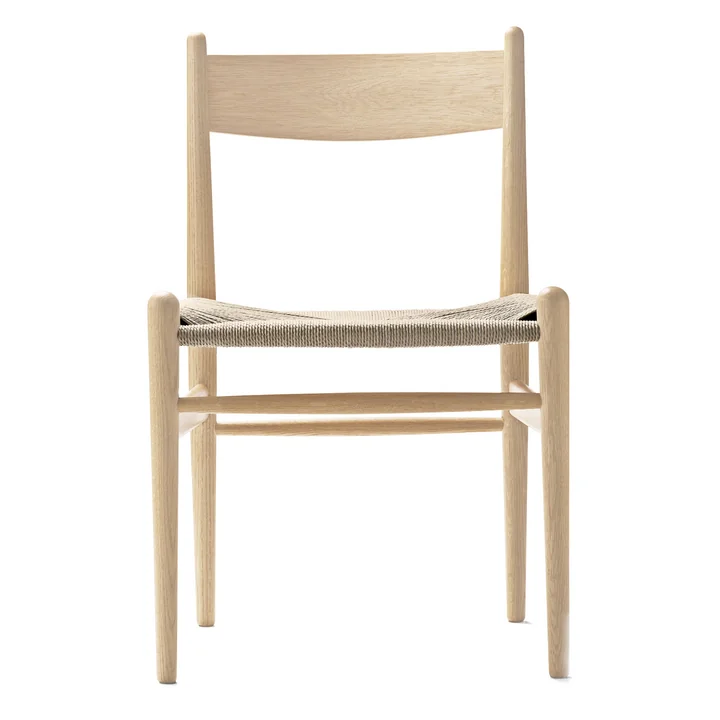 Carl Hansen - CH36 Chair, soaped oak / natural woven paper cord