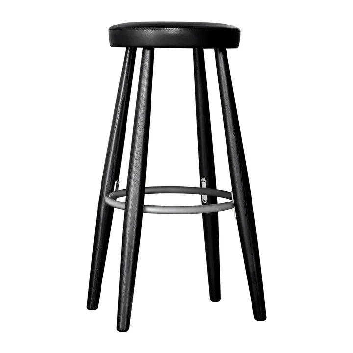 Carl Hansen - CH56 Barstool H 76 - 68 cm, Black Oak