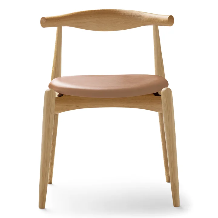 Carl Hansen - CH20 Elbow Chair, Soaped Oak / Leather (Thor 325)