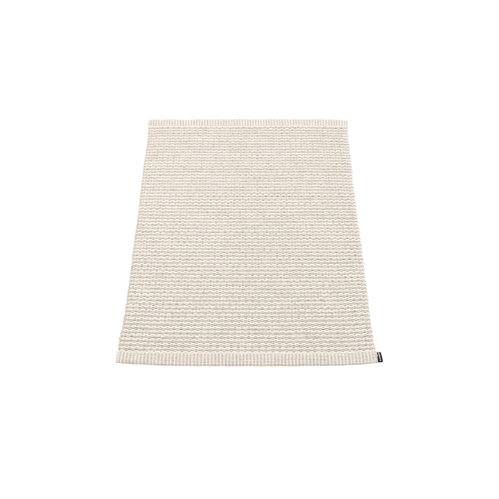 Mono carpet 60 x 85 cm from Pappelina in Linen / Vanilla