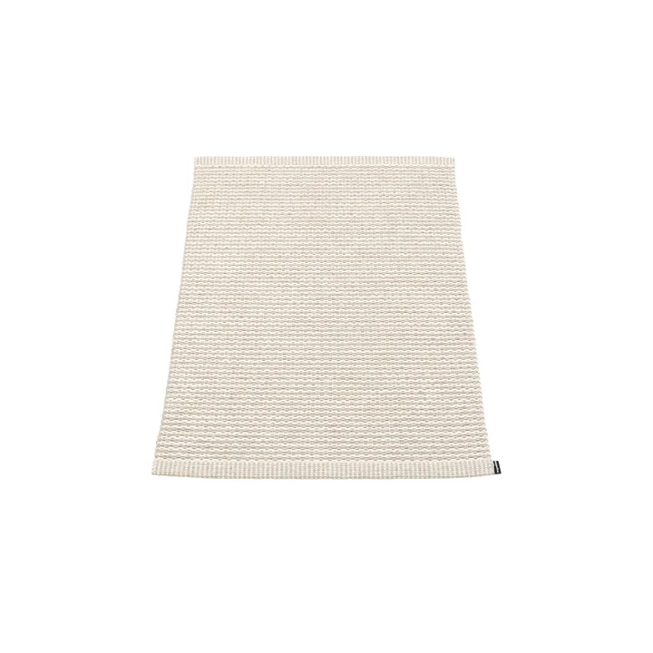 Mono carpet 60 x 85 cm from Pappelina in Linen / Vanilla