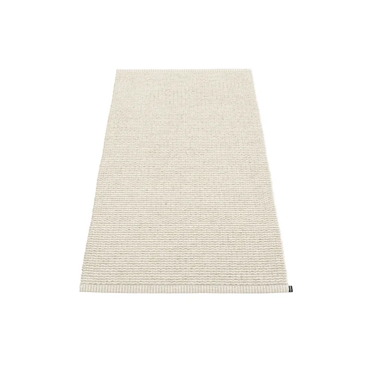 Mono carpet 60 x 150 cm from Pappelina in Linen / Vanilla