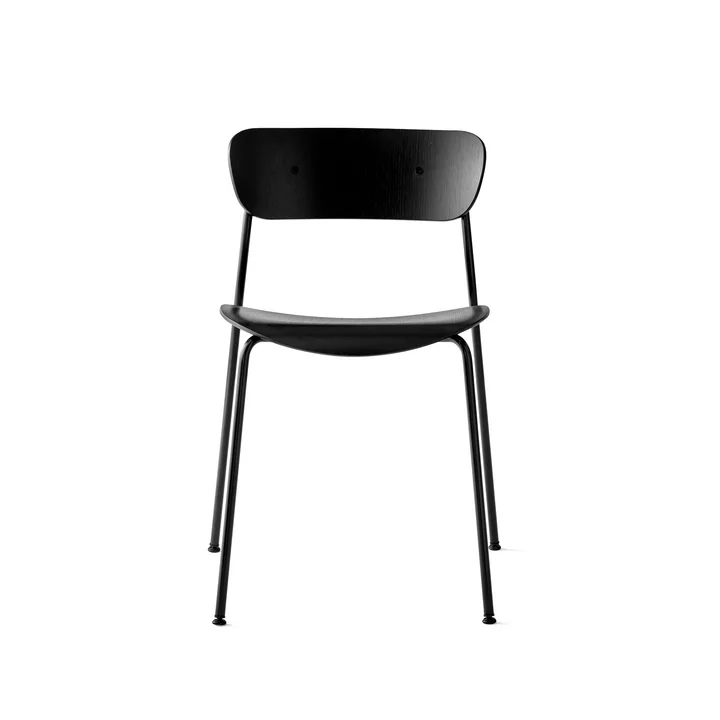 Pavilion Chair from & Tradition with frame black / oak black lacquered