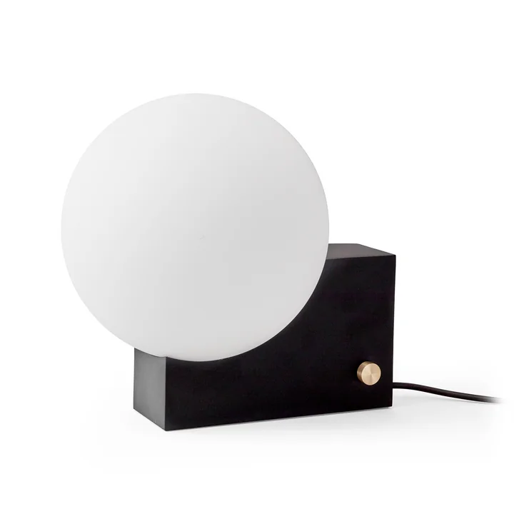 Journey Table and Wall Lamp by &Tradition in Black