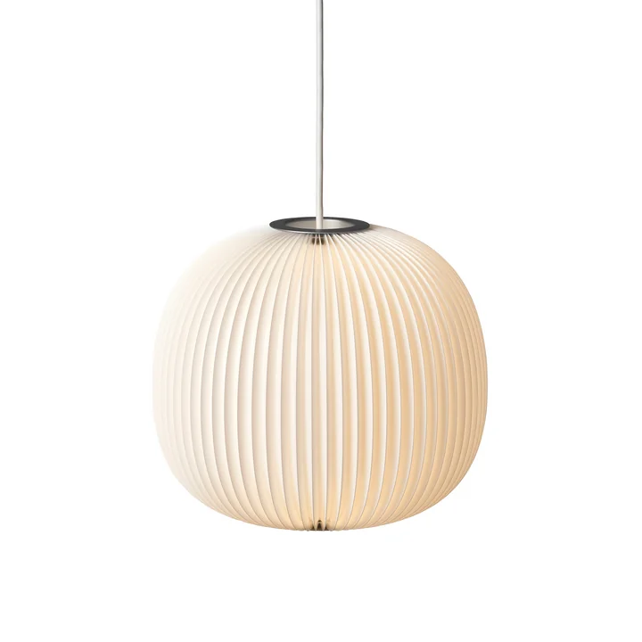 Le Klint - Lamella 3 Pendant Lamp, silver / white