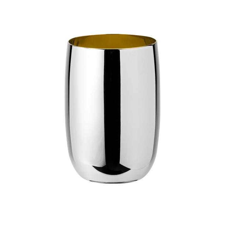 Foster Water glass 0,2 l from Stelton in stainless steel / gold
