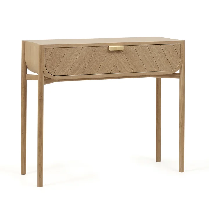Marius Console Table by Hartô in natural oak