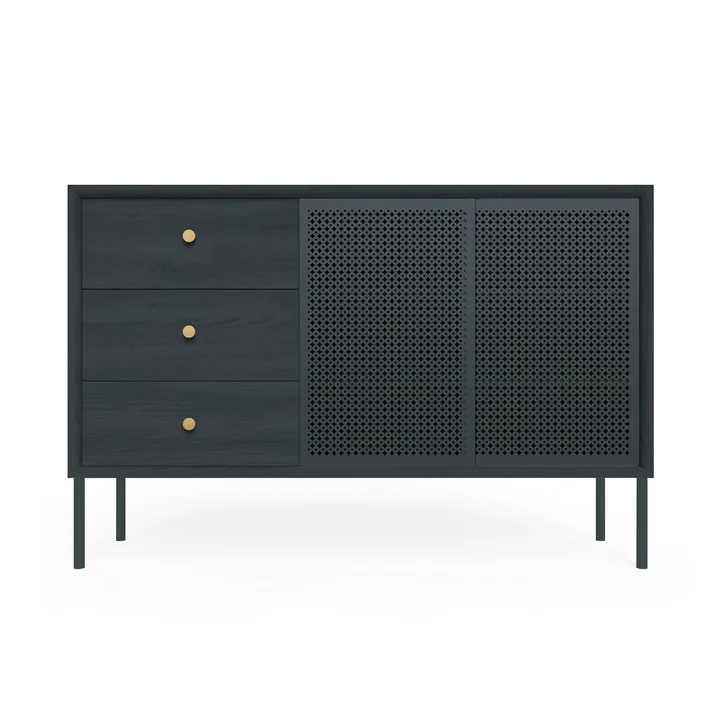 Gabin Sideboard High with Drawers by Hartô in Anthracite Grey (RAL 7016)