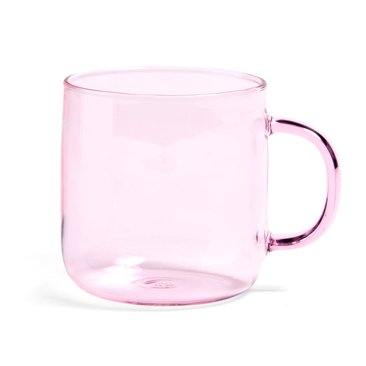 Hay - Borosilicate Cup, Ø 8 x H 8,5 cm in Pink