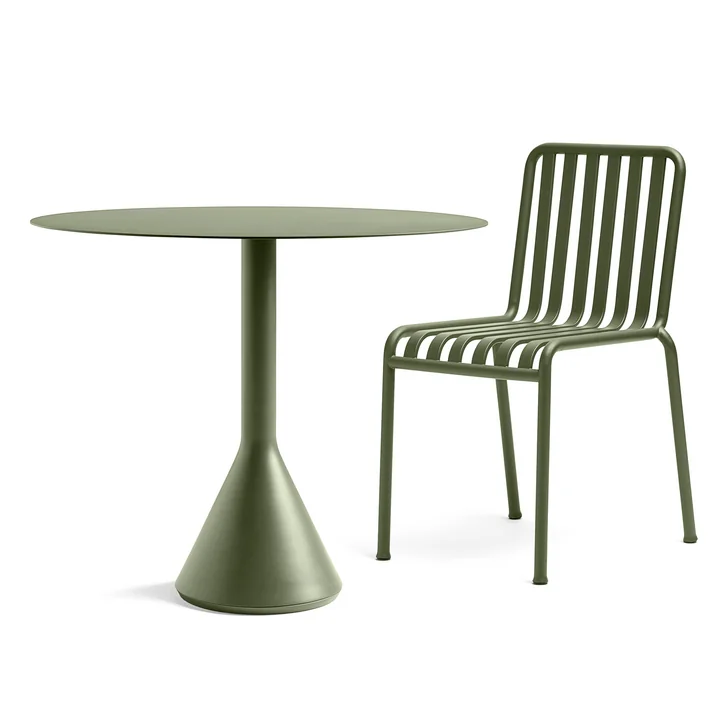 ※都内送料無料 HAY PALISSADE CONE TABLEΦ60xH105 Palissade Cone Table-Ø60 x H105-Iron red powder coated steel