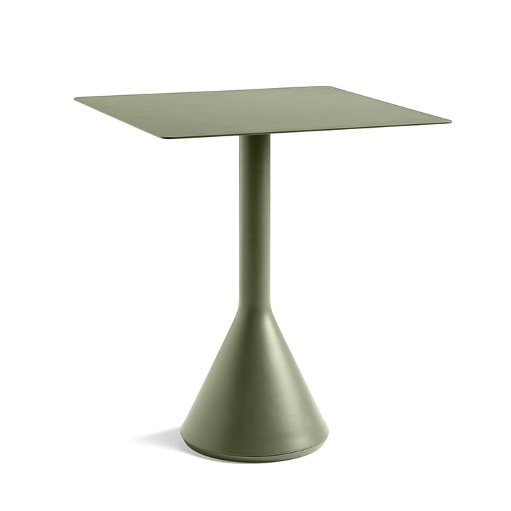 Palissade Cone Table Ø 65 x H 65 cm by Hay in Olive