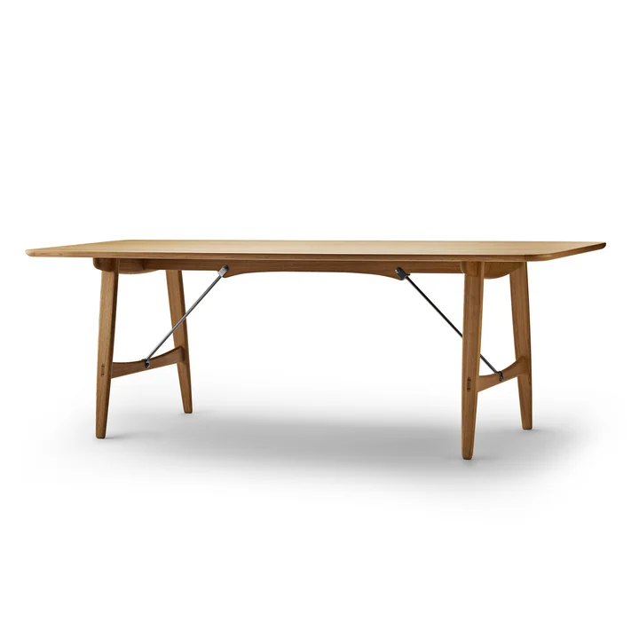 Carl Hansen - BM1160 Hunting Dining Table, 210 x 82 cm, Oiled Oak