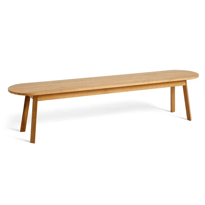 Triangle Leg Bench L 200 by HAY in Oiled Oak