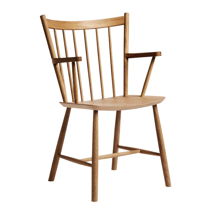 The J42 Armchair by HAY in Oiled Oak