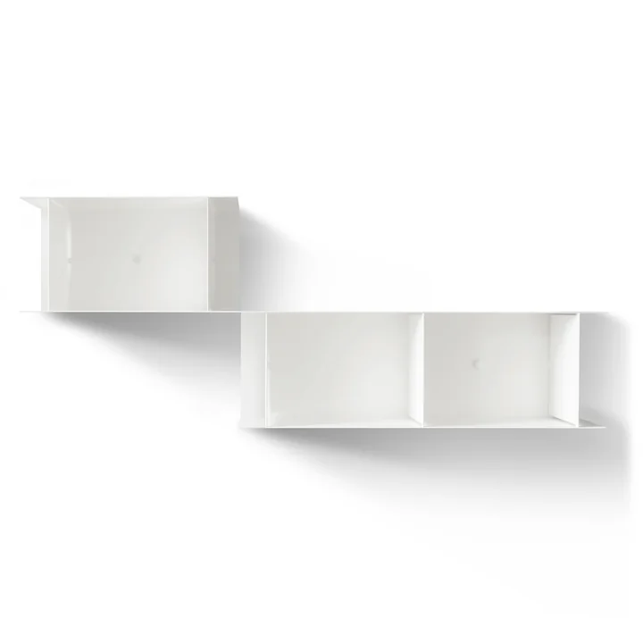The vonbox - Blurry Wall Shelf, white (RAL 9016)