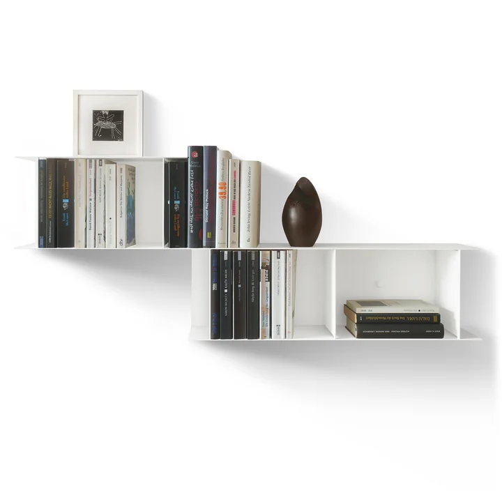 The vonbox - Blurry Wall Shelf, white (RAL 9016)
