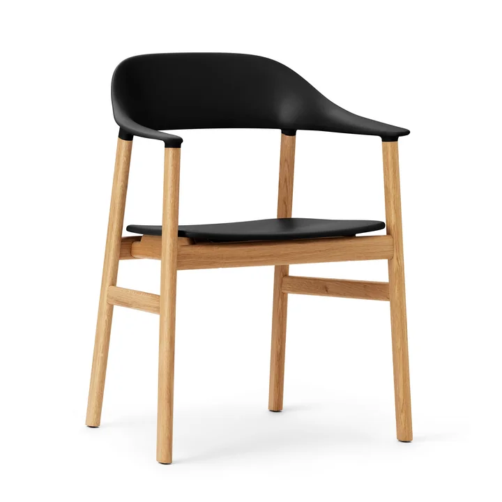 Normann Copenhagen - Herit Armchair, oak / black