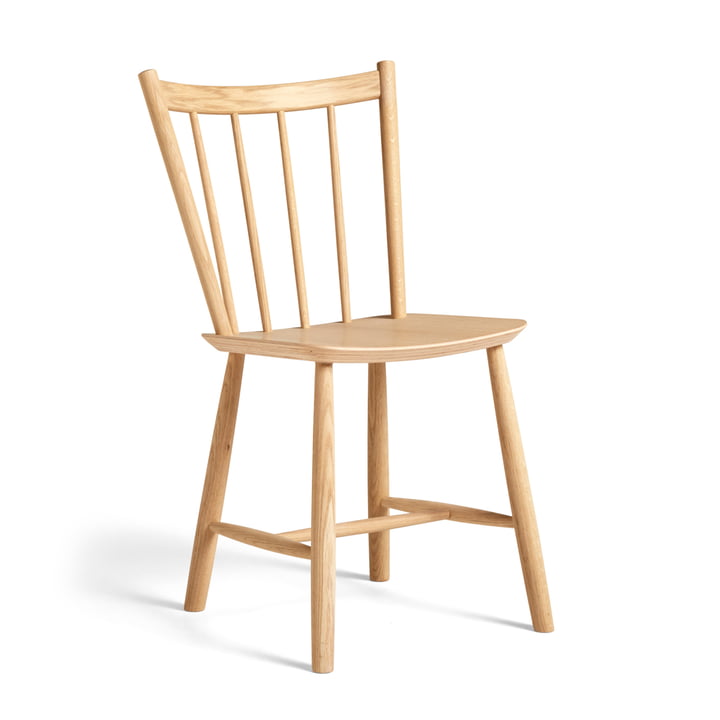 The Hay - J41 Chair, matt lacquered oak