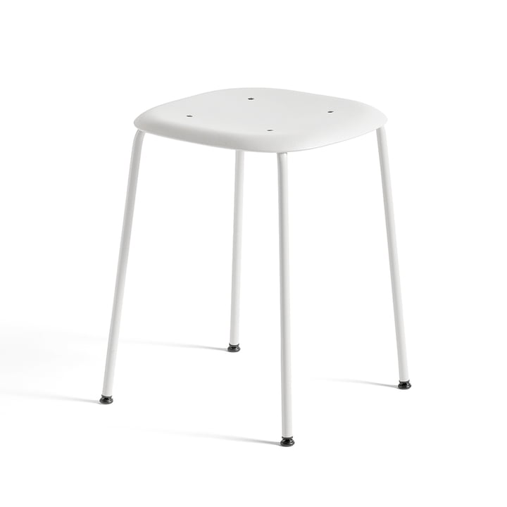 Soft Edge P70 Stool by Hay in White