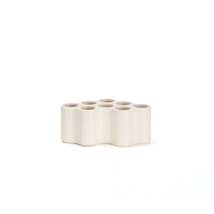 The Vitra - Nuage céramique vase, S in white