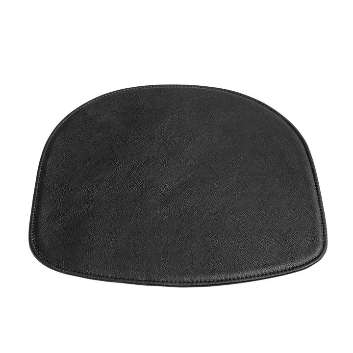 HAY - Seat cushion for AAS, black leather