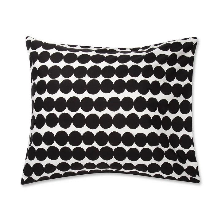 The Marimekko - Räsymatto pillow case 65 x 65 cm in black / white