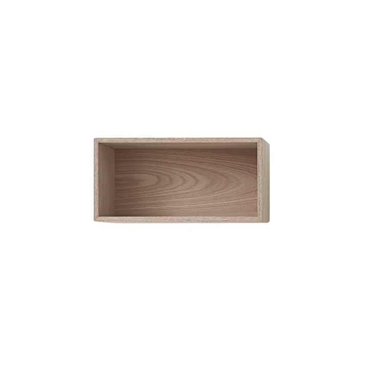Muuto - Mini Stacked Shelf module 2. 0, small / oak