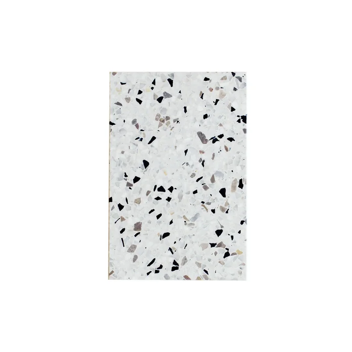 The OK Design - Confetti cutting and serving board small, black & white