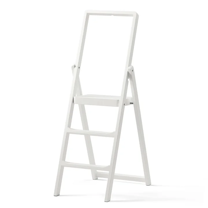 The Design House Stockholm - Step Folding ladder in white stained oak