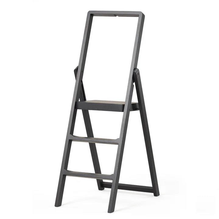 The Design House Stockholm - Step Folding ladder in black stained oak