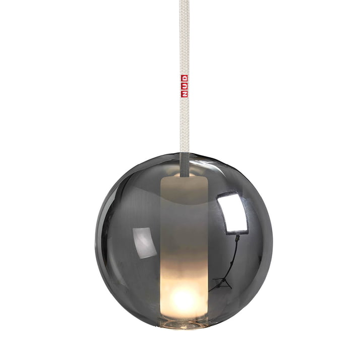 Moon Pendant lamp 125 from NUD Collection in space / Whipped Cream (TT-01A)