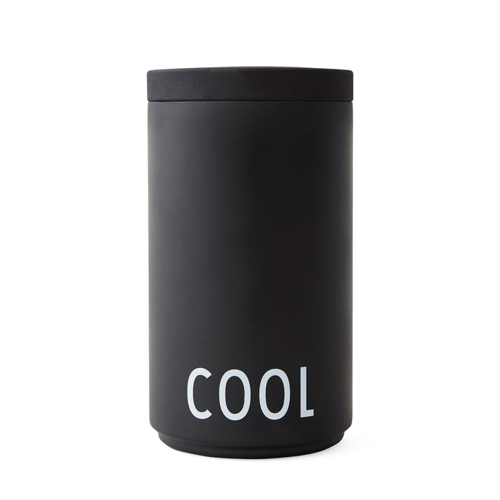 Design Letters - Cooler & Ice Bucket in Black