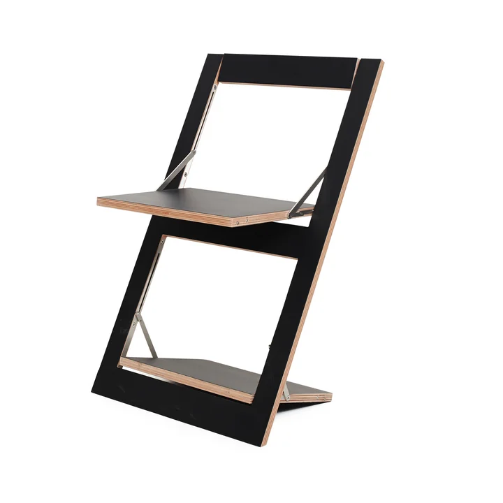 Ambivalenz - Fläpps Folding chair, black