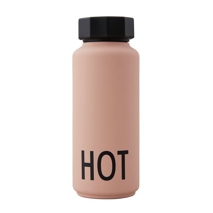 Design Letters - AJ Thermos Flask Hot & Cold in Nude