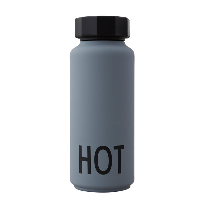 Design Letters - AJ Thermos Flask Hot & Cold in Grey