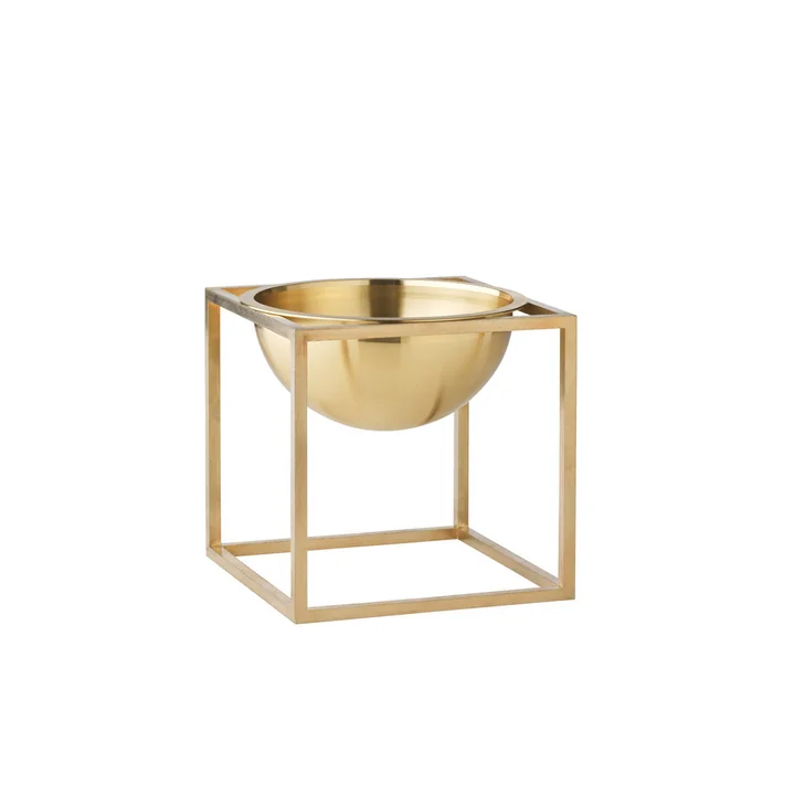 Audo - Kubus Bowl , mini, gold-plated