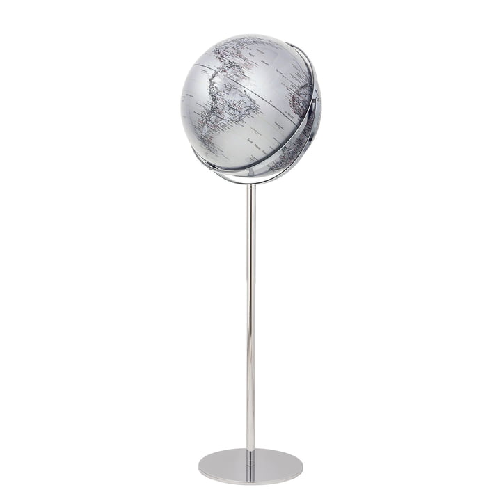 emform - Floor Globe Apollo, silver 