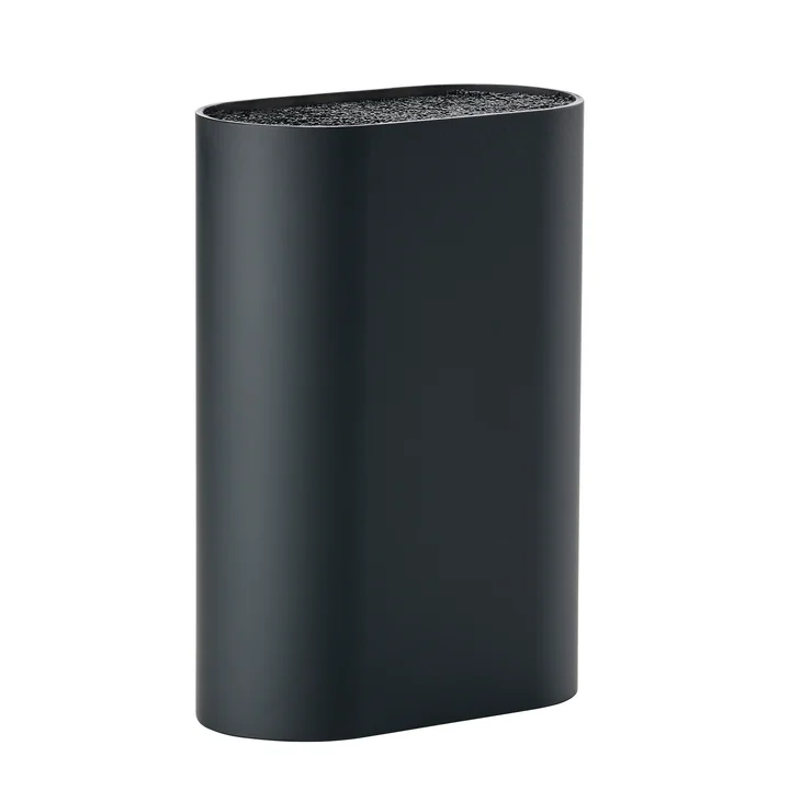 The Zone Denmark - knife block, L 17 x W 9 cm, black