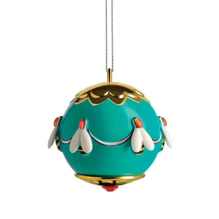 The Alessi - Fleurs de Jori deco ball, Ape dell'oro (MJ16 5)