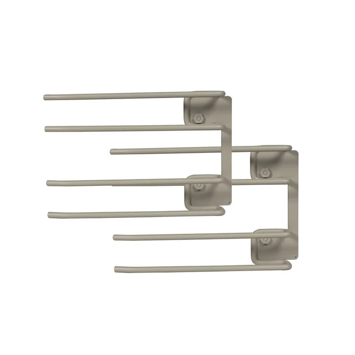 String - Hanger Rack Module for wine glasses, 16 x 20 cm, gray (set of 2)