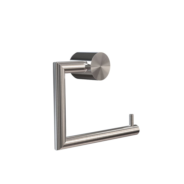 Nova 2 Toilet Paper Holder in Brushed Stainless Steel by Frost