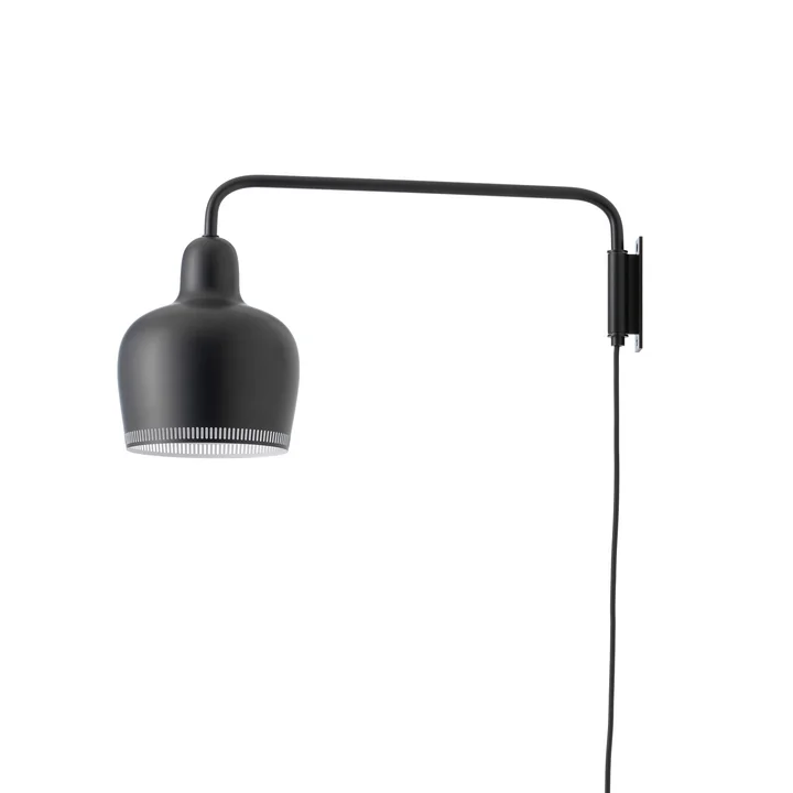 A330S Golden Bell wall lamp from Artek in black