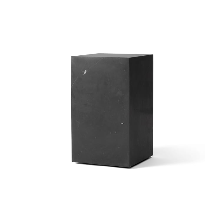 Plinth Tall side table from Audo in black