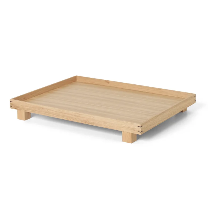 Bon Wooden tray large by Ferm Living in oak