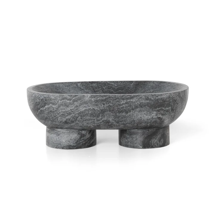 Alza Marble Bowl by Ferm Living in black