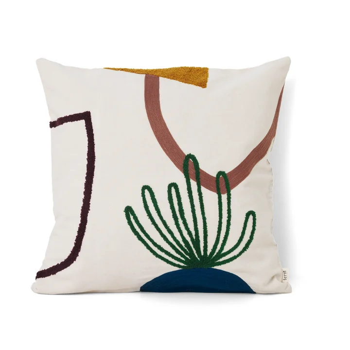 Mirage cushion 50 x 50 cm Cacti by Ferm Living